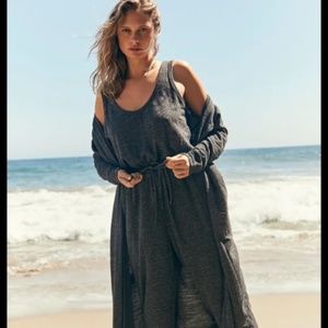 Free People Bicoastal Set XS Grey